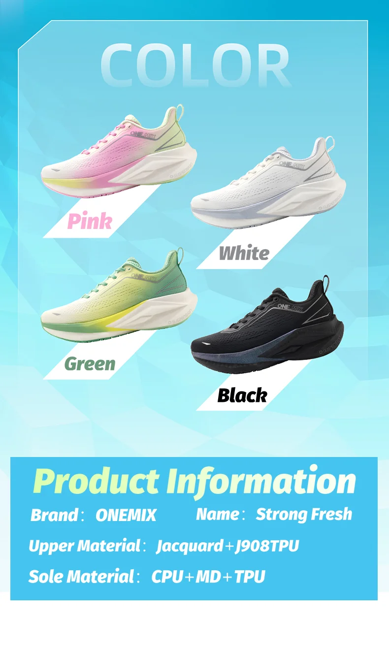 ONEMIX 2026 Herren-Laufschuhe Superleichte Outdoor-Trainingsschuhe Jogging-Sneaker Rutschfest Verschleißfest Walkingschuhe – Detail 10