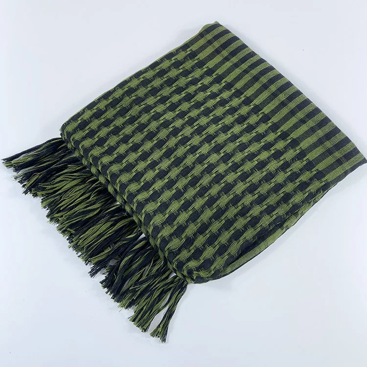 Keffiyeh-Schal, Sommer, Frühling, Shemagh, Reise, taktischer arabischer Schal, Unisex, atmungsaktiv, Wandern, Arafat, Wüstenschal, Streetwear, Bandana – Detail 11