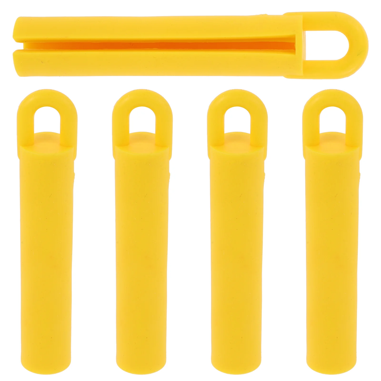 

5 Pcs Billiards Hook up Cue Lifter Storage Racks Rubber Stick Hanging Protectors