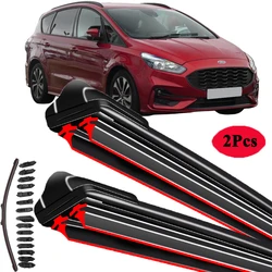 For FORD S-MAX S MAX WA6 2006 2008 2014 CJ 2015 2016 2020 Windscreen Windshield Brushes Accessories Washer Car Front Wiper Blade