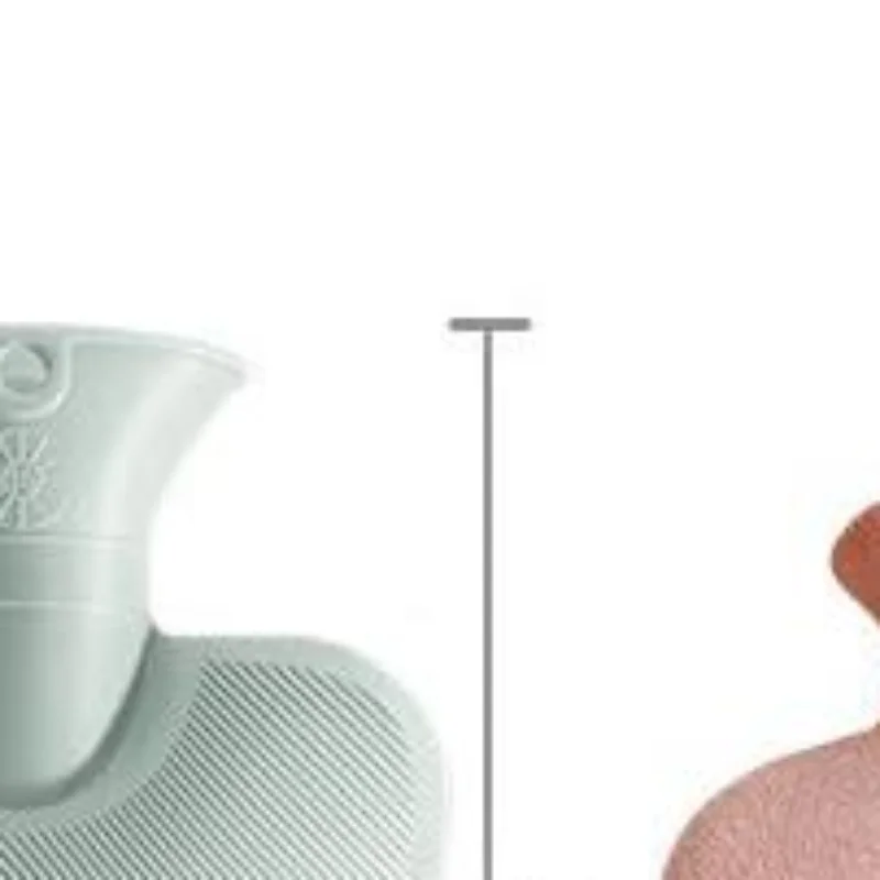 1L Or 2L Hot Water Bottle With Knitted Cover Large Capacity Hot Water Bag For Female Warm Belly Hands Inject Water Hot Water Ba