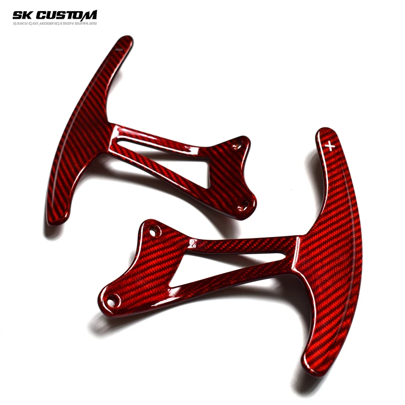 Carbon fibre steering wheel paddle shifters for Maserati GranTurismo GT 2007-2015 GC 2010-2015 Quattroporte