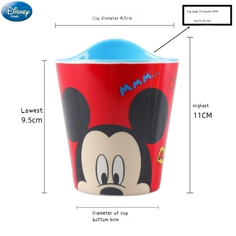 New Disney Series Kawaii Children'S Cups Mickey Mouse Frozen Stitch Milk Melamine Resin Cups Are Resistant To Falling And Heat.