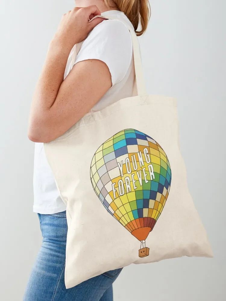 Young Forever Balloon Tote Bag tote bag men Women's handbag Tote Bag