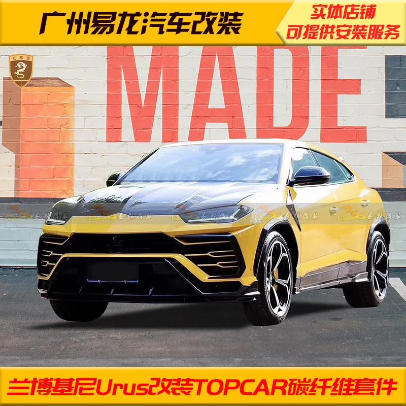 

New Arrivals Real Carbon Fiber Rear Diffuser for Lamborgini URUS Body Kits Upgrade Topcar Style Bumper Rear Lip Auto Accessories