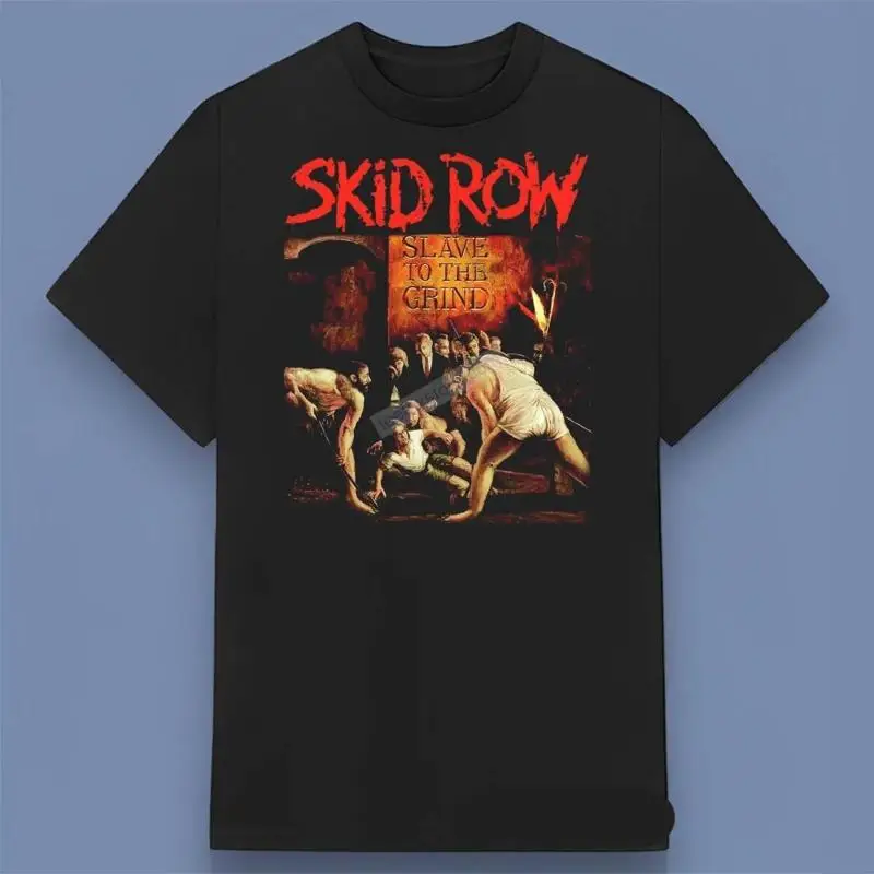 تي شيرت Skid Row Slave to the Grind Album للمعجبين مقاس S 4XL #1
