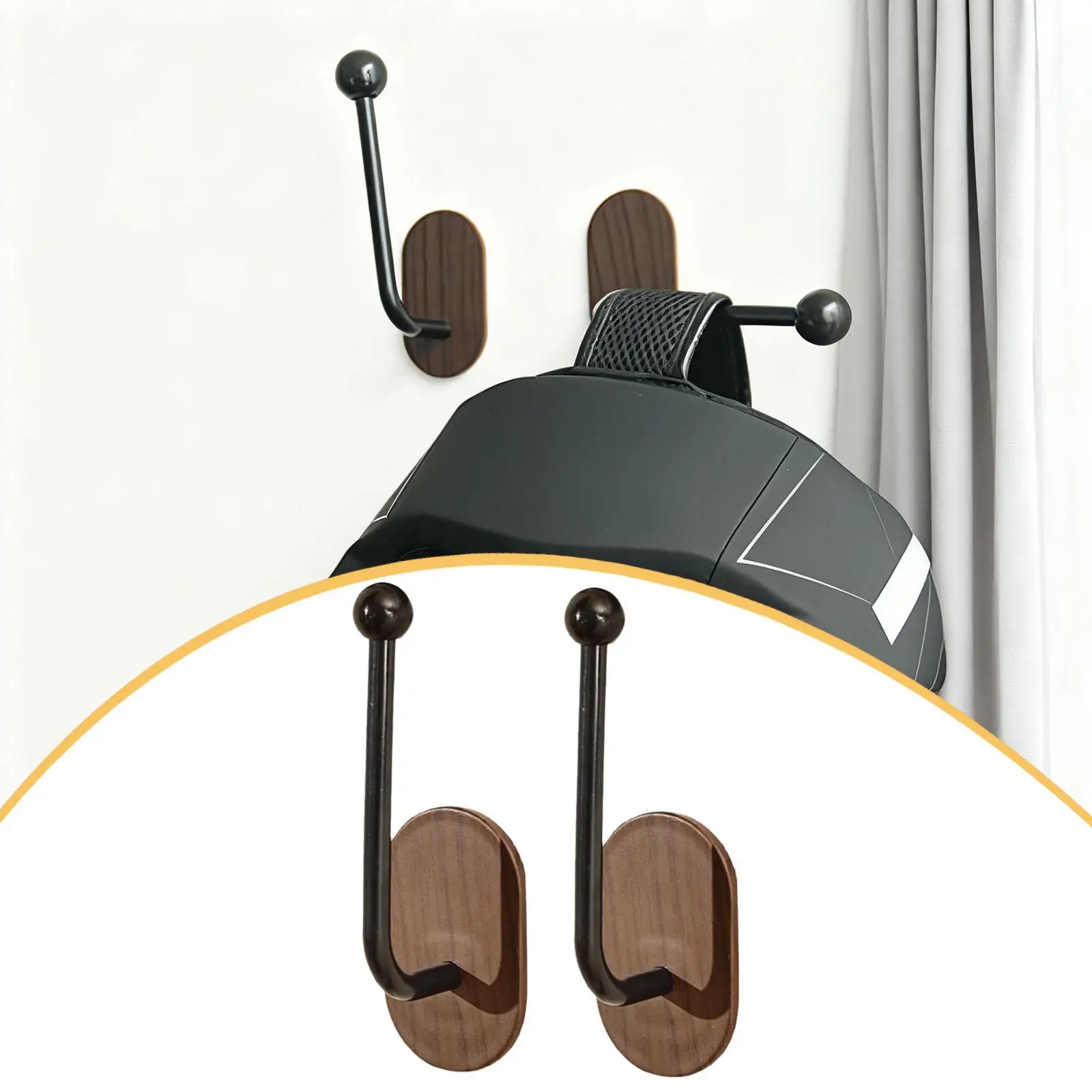Boxing Glove Drying Stand Compact Wall Hook Gear Organizer for Training Room Boxing Studio Display