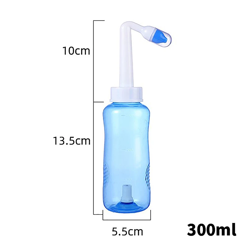 Adults Children Nasal Wash Cleaner Sinusite Nose Protector Cleans Moistens Child Adult Avoid Allergic Rhinitis Neti Pot 300ML