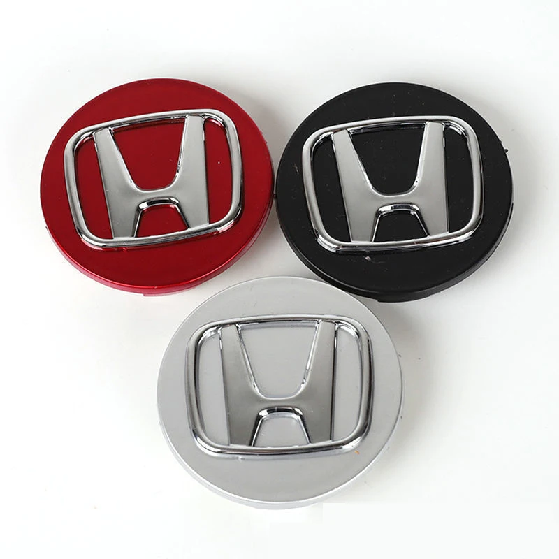4 قطعة شعار السيارة عجلة غطاء محور مركزي اكسسوارات لهوندا سيفيك صالح أكورد CRX CRZ Jazz Prelude CRV 5th City CRZ CRX Jazz HRV