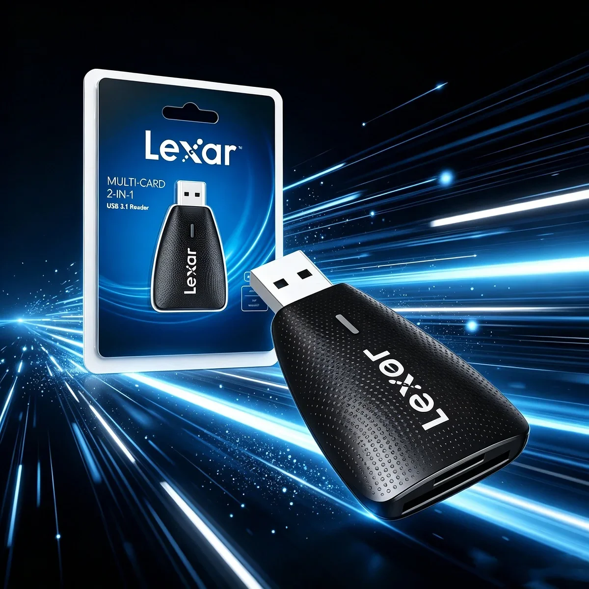 USB 3.1 Lexar USB 3.2 Type C Card Reader to SD MicroSD TF Card for PC Laptop Smart Memory Card SD Adapter Hot Swappable Pro