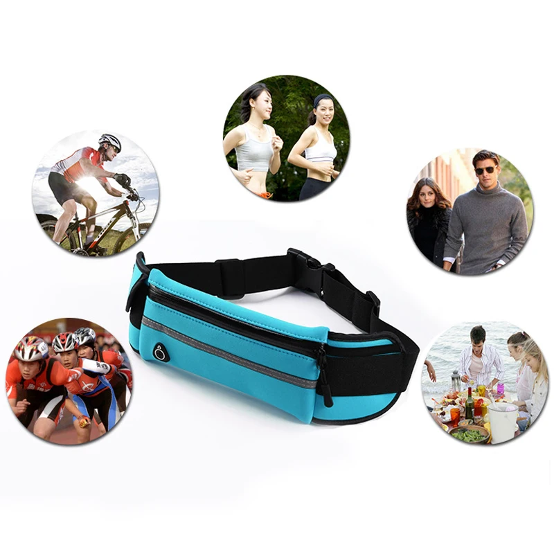 Outdoor Pocket Anti-Theft Mobile Phone Sports Portable Fitness Bag Holding Water Cycling Phone Bag Men and Women Running Belt