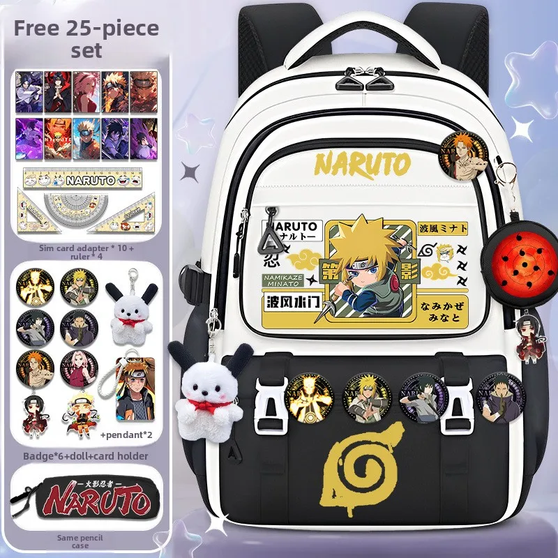 

Аниме-рюкзак в японском стиле с большим объемом для мальчиков начальной и средней школы, новый дизайн, модный и стильный.