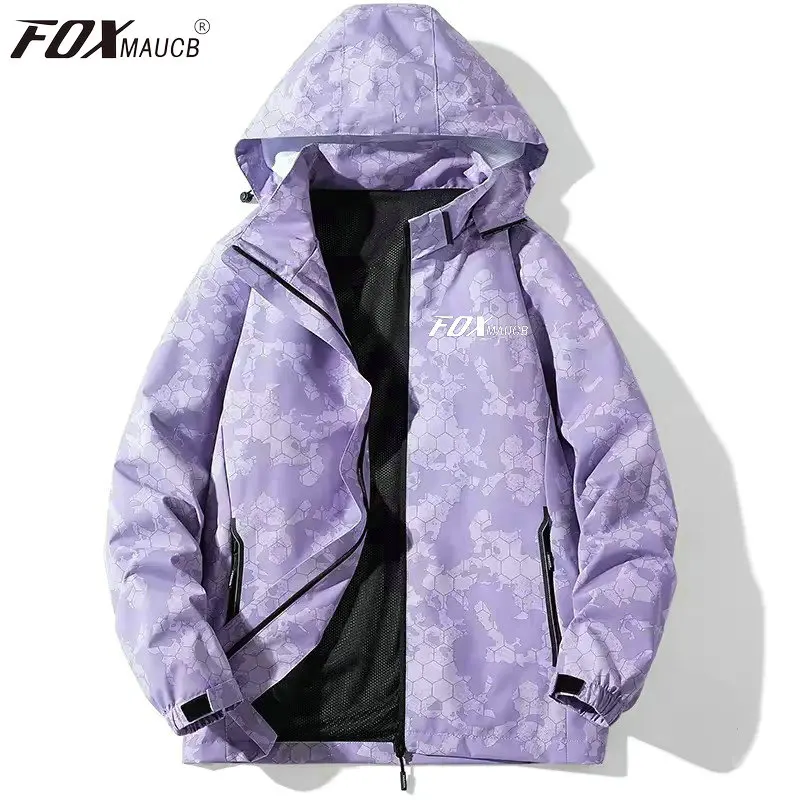 

FOXMAUCB Mountain Bike Clothes Bicycle Outerwear Cycling MTB Jacket Women Windproof Waterproof Coat Chaqueta Impermeable Muje