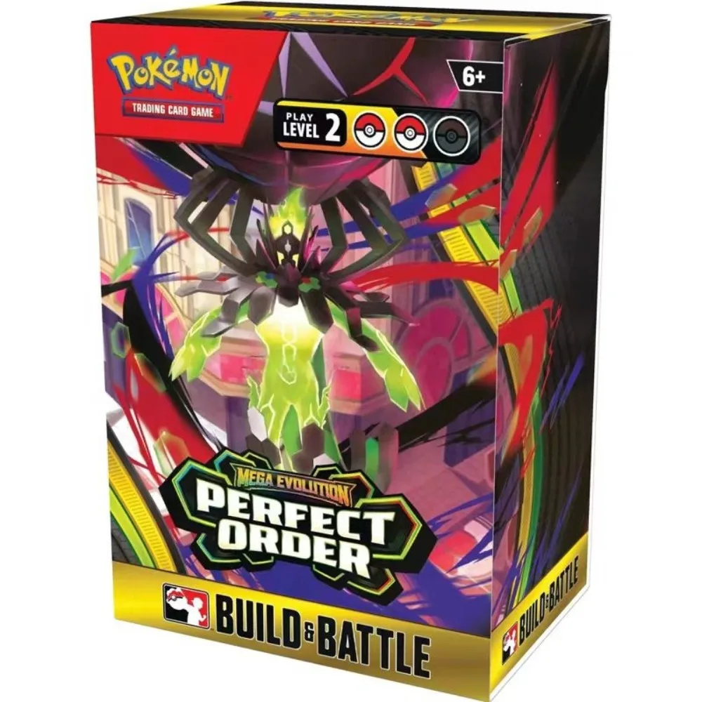 Pokémon PTCG ME03 Card Supplement Pack Mega Evolution Perfect Order Zygarde ETB US Version