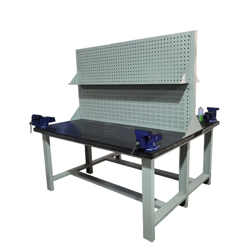 

Heavy-duty fitter table, mechanical mold inspection and maintenance steel plate countertop operation work table