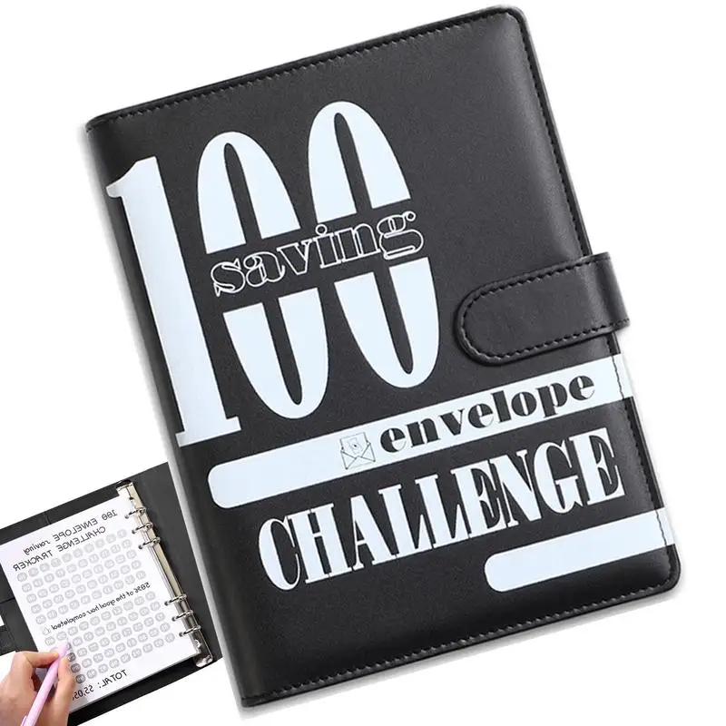 Savings Challenges Book With Envelopes 100 Envelopes Money Saving Book Flexible Savings Challenge Goals Fun Budget Binder With