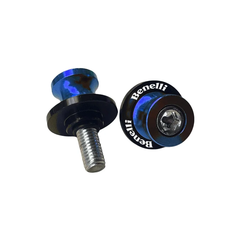 For BENELLI TRK 502 502X 502C 752S 251 BN302 TNT600 Motorcycle Swingarm Spool Sliders CNC Aluminum Rear Stand Screws 6MM