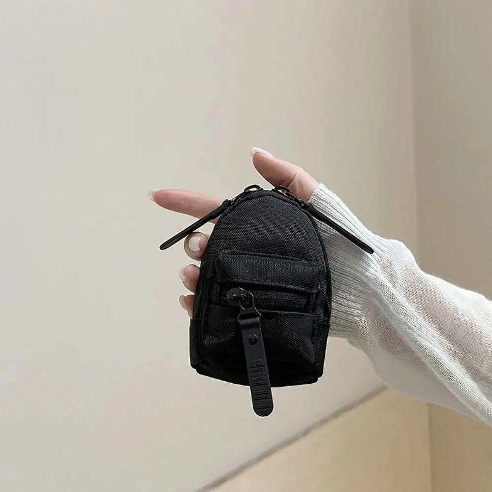 All-match Colorful Mini Backpack Coin Purse Harajuku Portable Bag Shape Wallet Cute Casual Earphone Storage Bag Daily