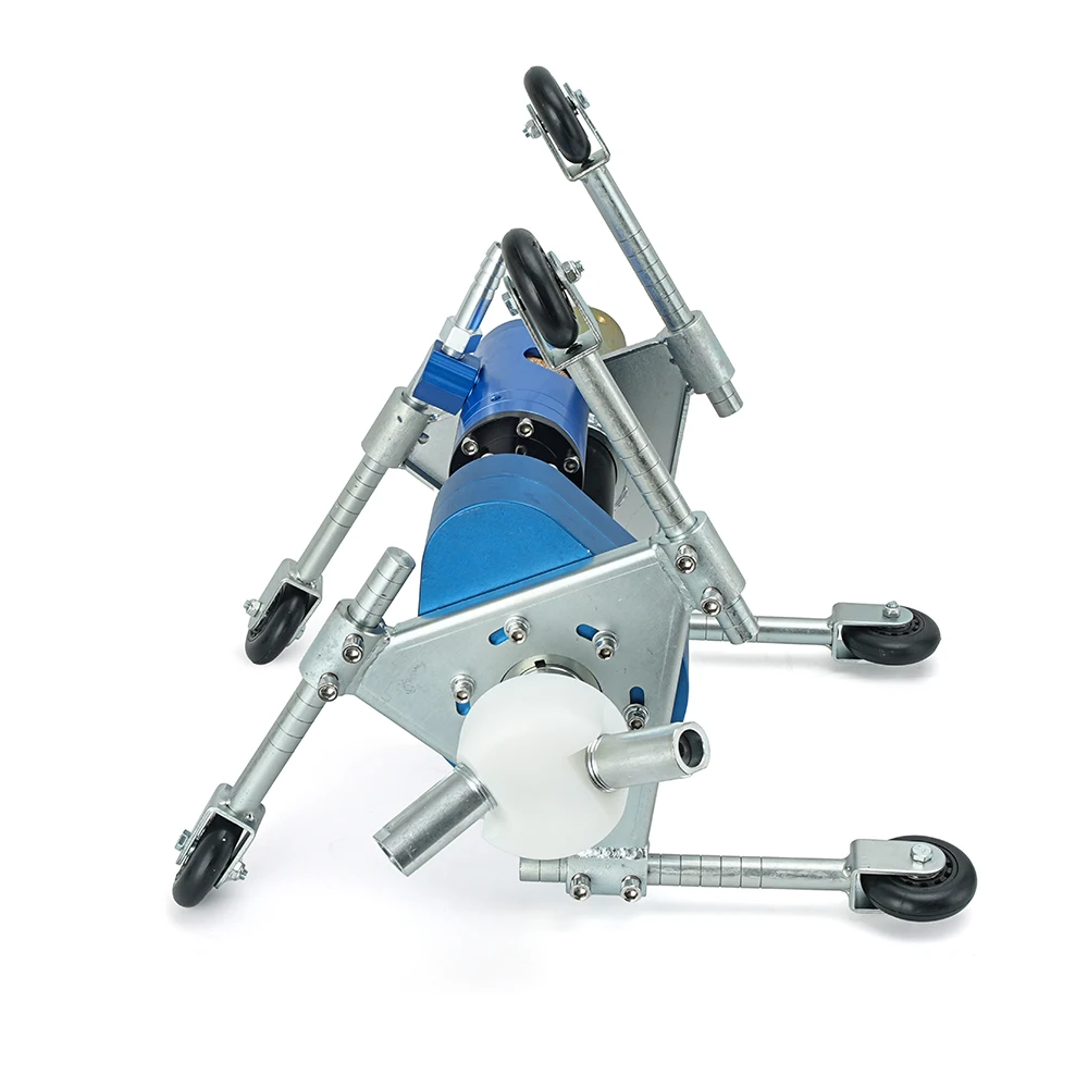 Internal Pipe Blast Tool 360 Degree Rotating Sandblasting Gun for Steel Pipe Inner Wall Rust Removal Surface Cleaning