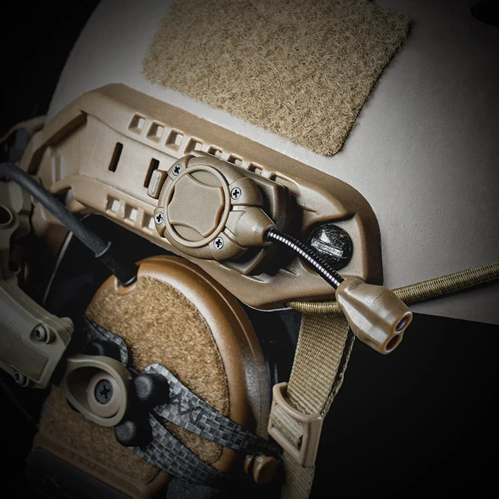 Luz táctica LED para casco – 3 modos, diseño modular - imagen 5