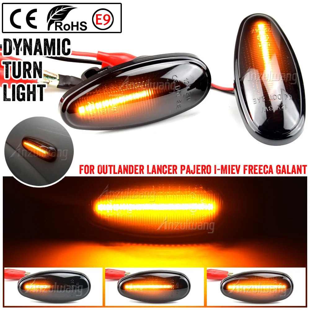 Left Right Side Marker Light For Mitsubishi Outlander Lancer Freeca/Adventure I-Miev Pajero Galant Space Wagon Eclipse