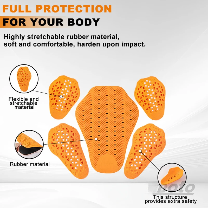 

Мягкие износостойкие защитные вставки CE для мотоциклетной экипировки: наколенники и защита бедер от падений, аксессуары для замены в куртках и брюках