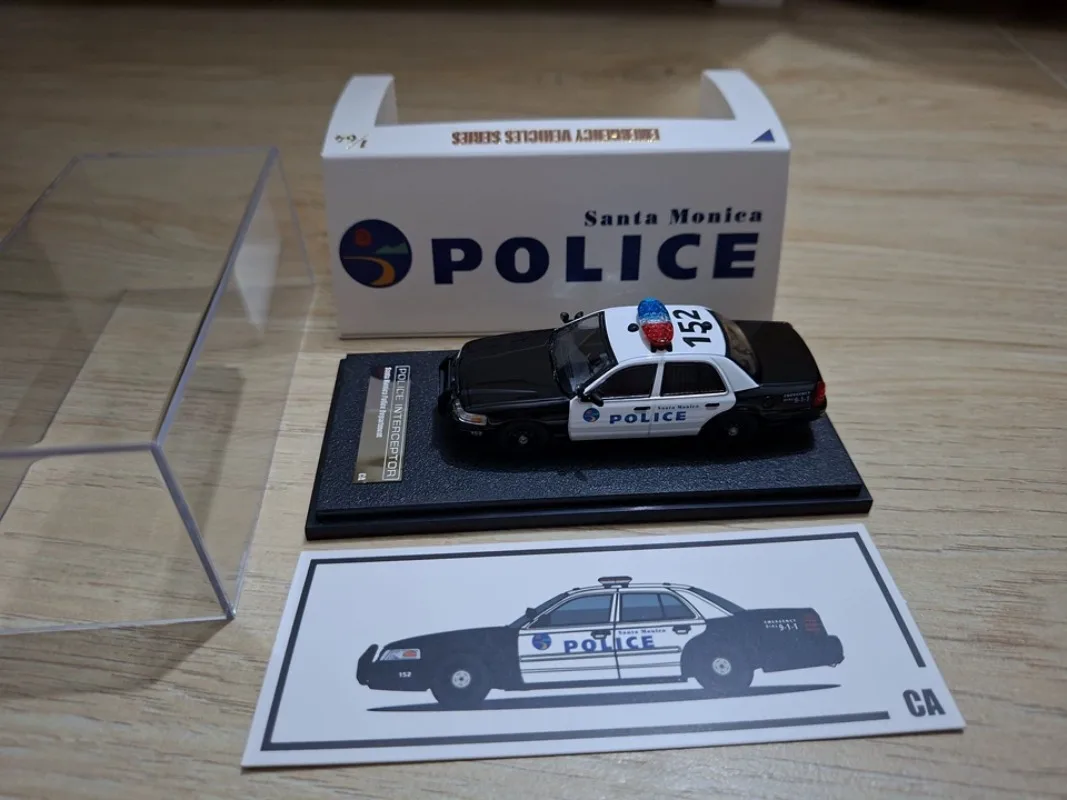 رولين دييكاست 1/64 مقياس سانتا مونيكا Cv سبيكة نموذج سيارات مزدوجة مجموعات السيارات لعب المركبات تحصيل لعب للبنين الصندوق الأصلي