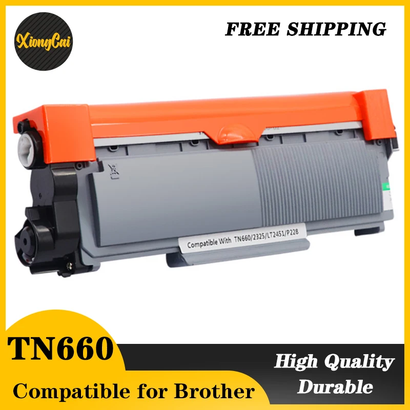 TN660 TN2320 Toner Cartridge Voor Brother HL-L2300D L2365DW L2340DW L2320D L2360DW HL2380DW Printer TN2345 TN2350 TN2380 TN2375