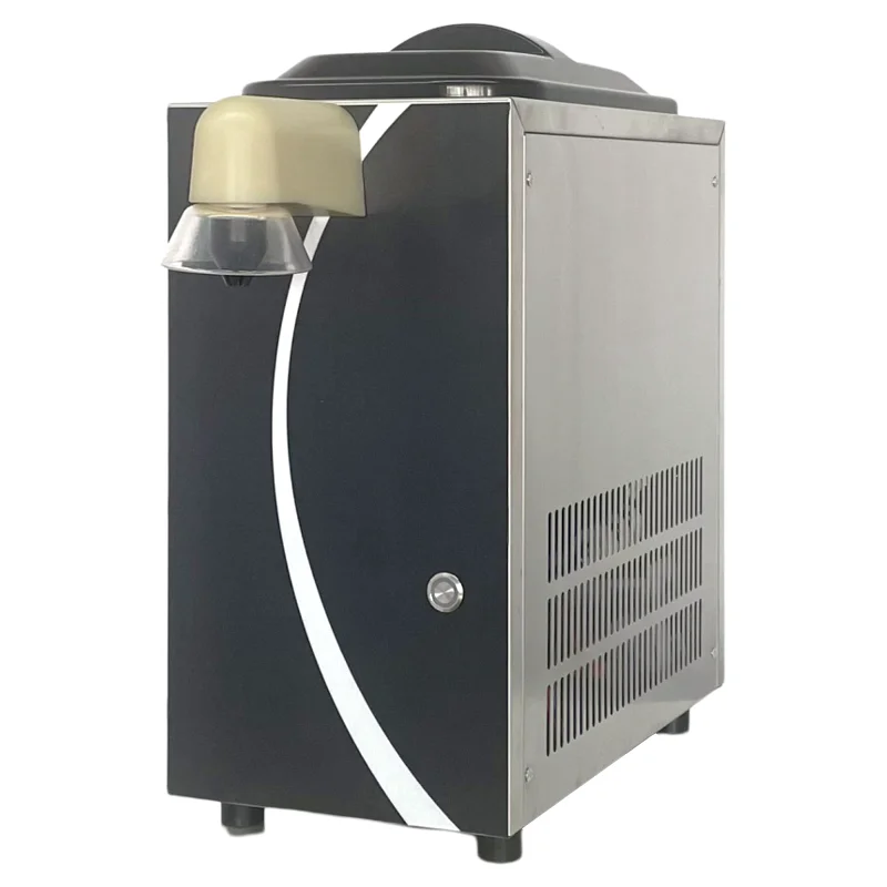 New Keshi High Portable Electric 600ml Hopper Push Button Control Small Soft Milk Foam Frother Whipped Cream Maker Machine