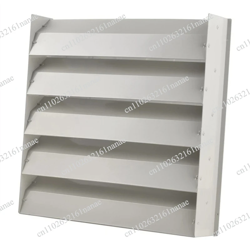 Outside air conditioner windshield hood Direct blow heat dissipation hood diversion direction louver
