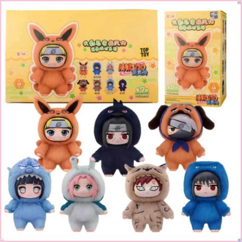 

Новая коллекционная игрушка-сюрприз EAKI Naruto: серия Shippuden Party, плюшевая фигурка Узумаки из Shippuden, оригинальный плюшевый сувенир, подарок
