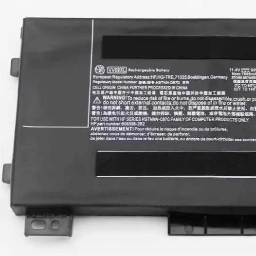 Suitable for Hp Zbook 15 G3/G4 Vv09Xl Hstnn-Db7D C87C Laptop Battery