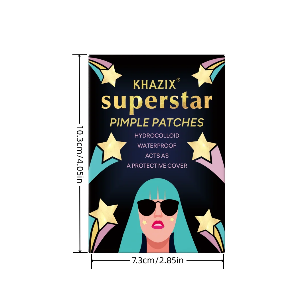 1400 قطعة من ملصقات حب الشباب المختلفة المقاومة للماء والغروانية المائية قابلة للتنفس وخفيفة وغير مهيجة، ومحمولة للارتداء على مدار 24 ساعة في اليوم