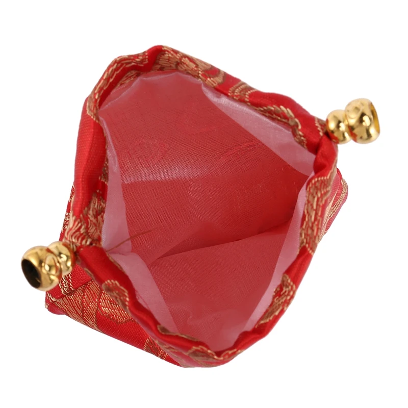 ABXH 24 шт. шелковая парчовая сумка для ювелирных изделий, кошелек для монет на шнурке, подарочный пакет, набор