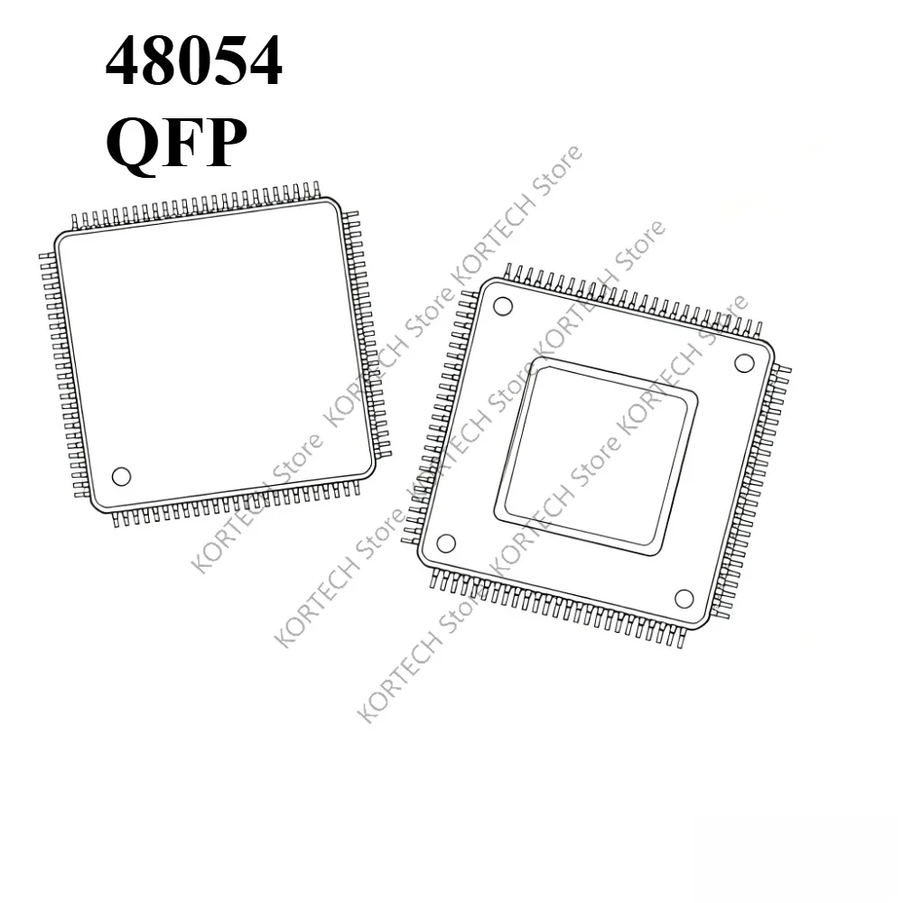 Original 48054 QFP Chip Automotive computer board IC Chip