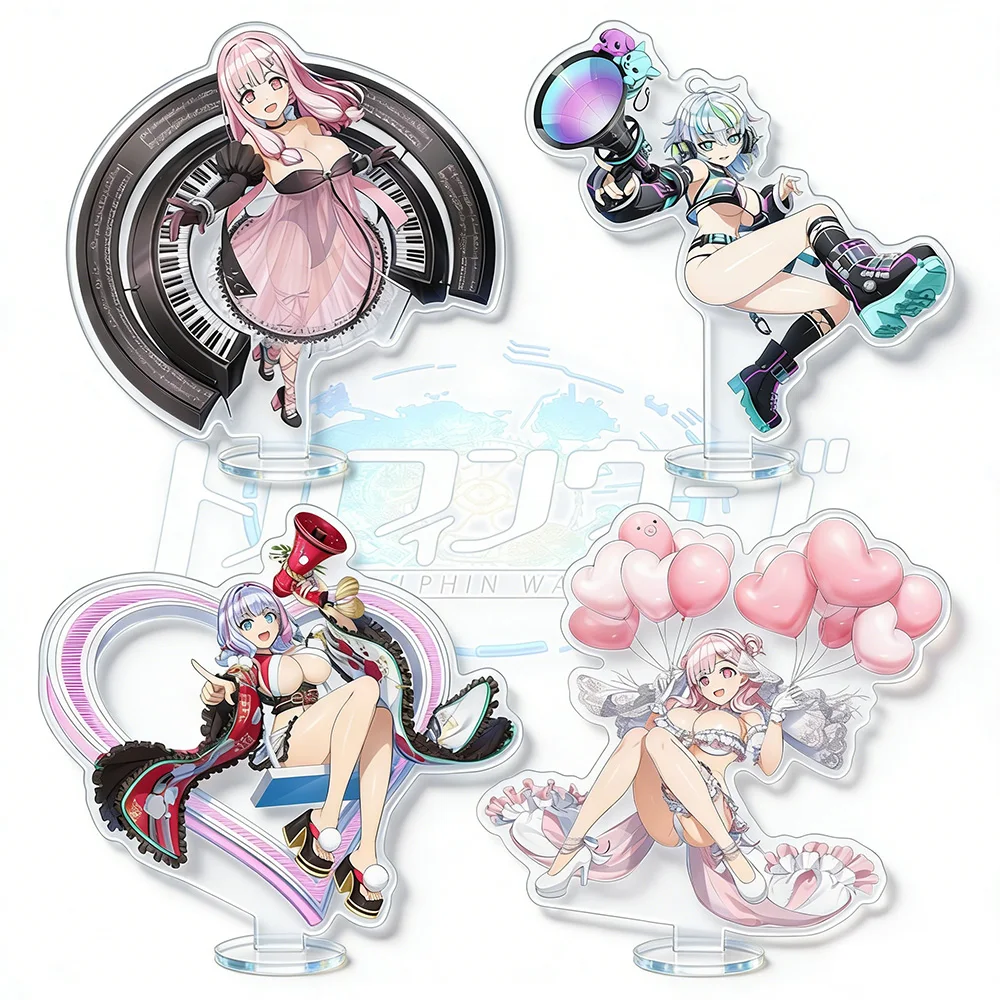Dolphin Wave Schne Weisswelg Nagato Mei Sakimiya Kohari Kiri Izumi Hagane Otsuki helly louis Skins Acrylic stand keychain
