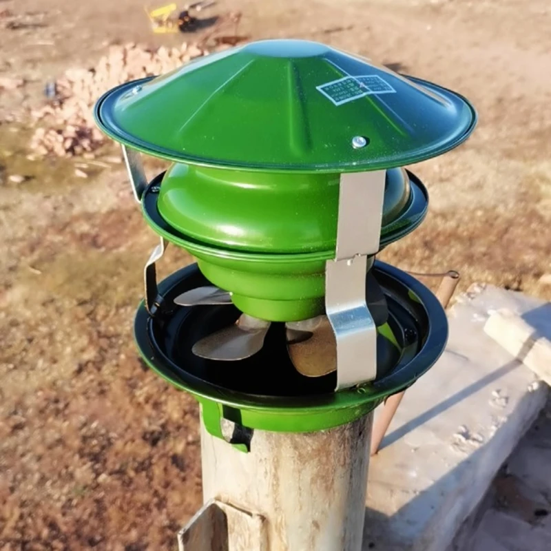 Ventilador inducido para uso Civil, máquina fumar para hogar, chimenea cabaña Rural, envío directo