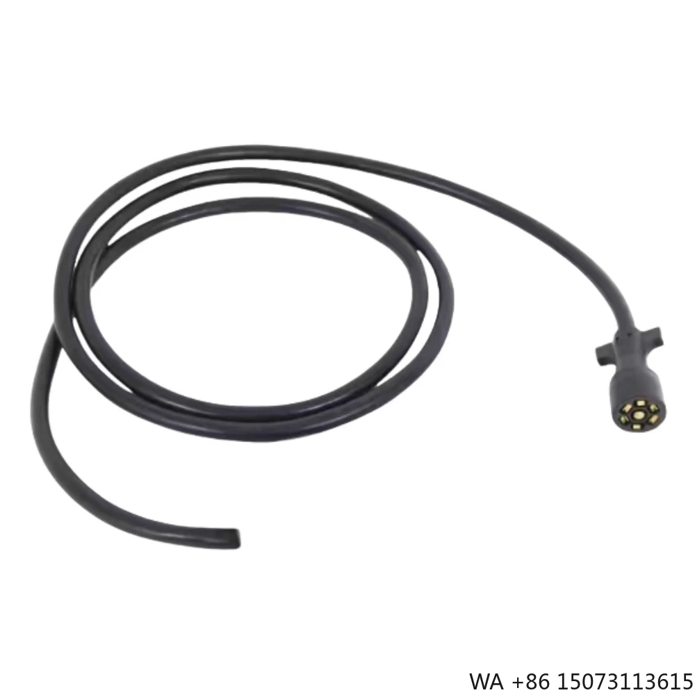 

Соединитель для прицепа 7-контактный, двойной, типа N, со спиральным кабелем 7-жильным, 24В, ПВХ, RVV, штекер-лопатка, тормозной кабель