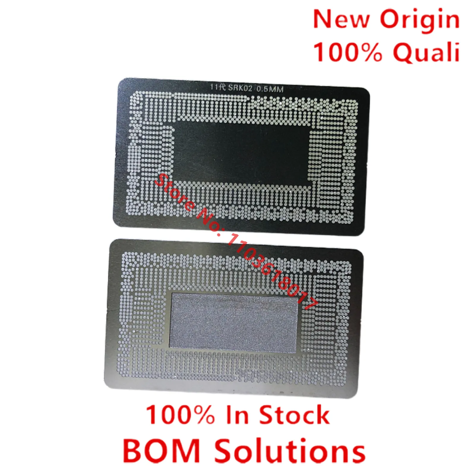 Direct heating 90*90 11th Generation CPU Stencil For I3 I5 I7 SRK01 SRK02 SRK04 SRK05 SRK07 SRK08 SRK1F BGA1449