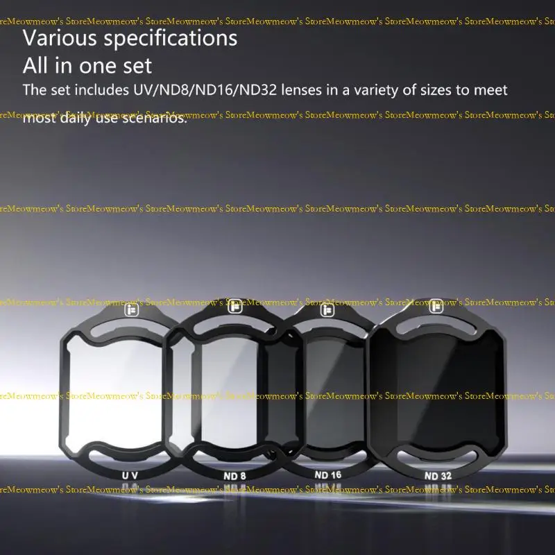 

W91A UVs/ND8/ND16/ND32 Filters For O4Pro Professional Aerials Photography