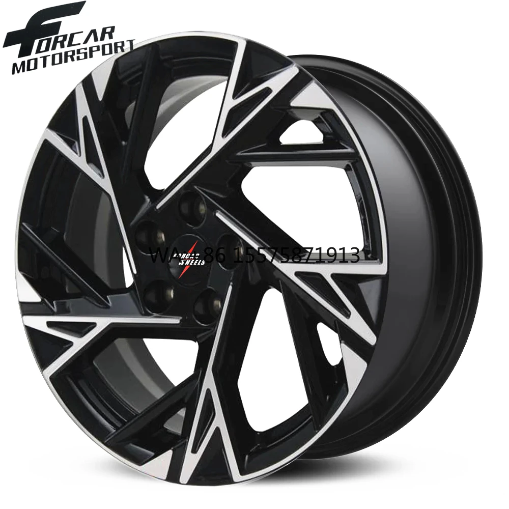 

1 Piece Forged Rim Black Machine Face Passenger Car Alloy 16 17 18 19 20 21 22 23 24 Inch Aluminum Wheel