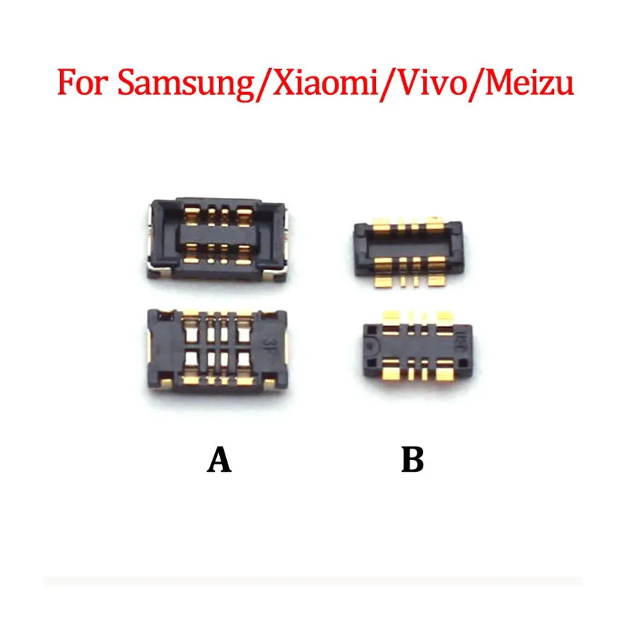 5Sets FPC Connector Battery On Board For HUAWEI Honor Xiaomi Redmi Meizu OPPO VIVO Lenovo Samsung Sony ASUS LG Pixel Clip Holder