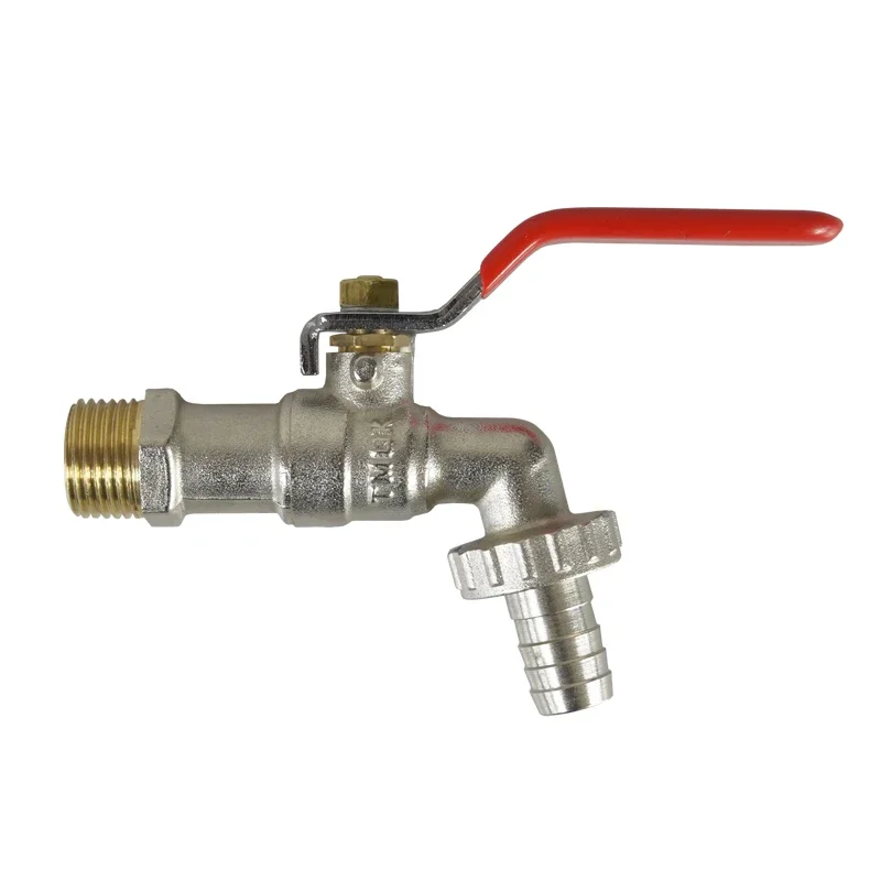 

1/2'' Zinc Alloy Outdoor Faucet Water Splitter Water Connection Adapter Valve Switch Garden Irrigation Pipe Connector Faucet