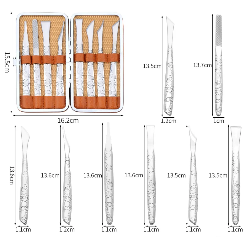 

Нож для рукоделия из кожи, 1 комплект из 8 шт. Инструмент для резки кожи Нож для рукоделия из кожи Инструмент для рукоделия из кожи