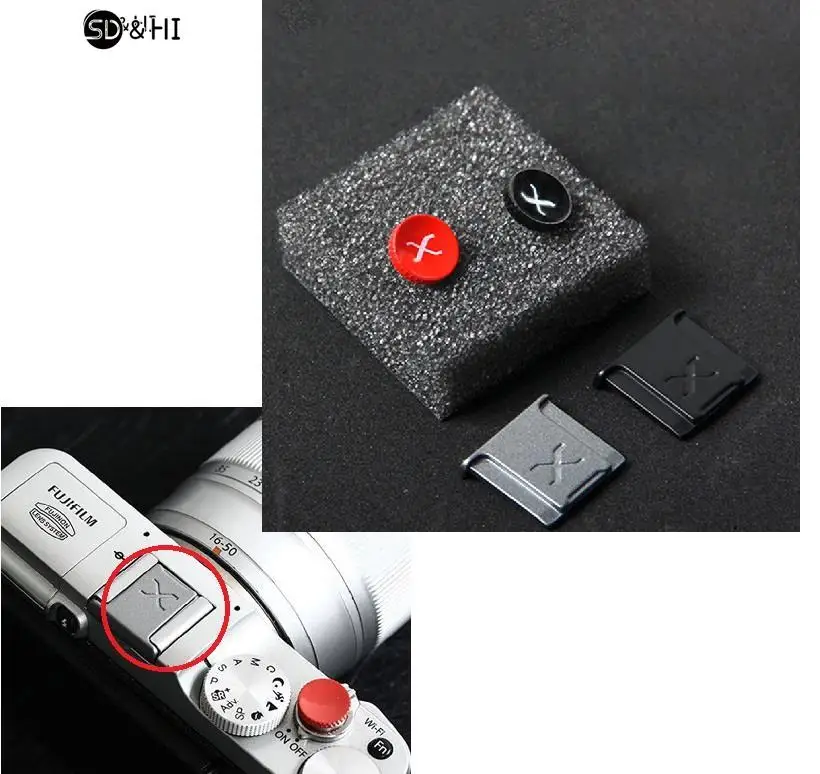 1PC Metal Camera Shutter Release Button For Fujifilm X100V X100F X100S X30 X10 XT30 XT20 XT10 XT4 XT3 XT2 XE3 XE2 Camera