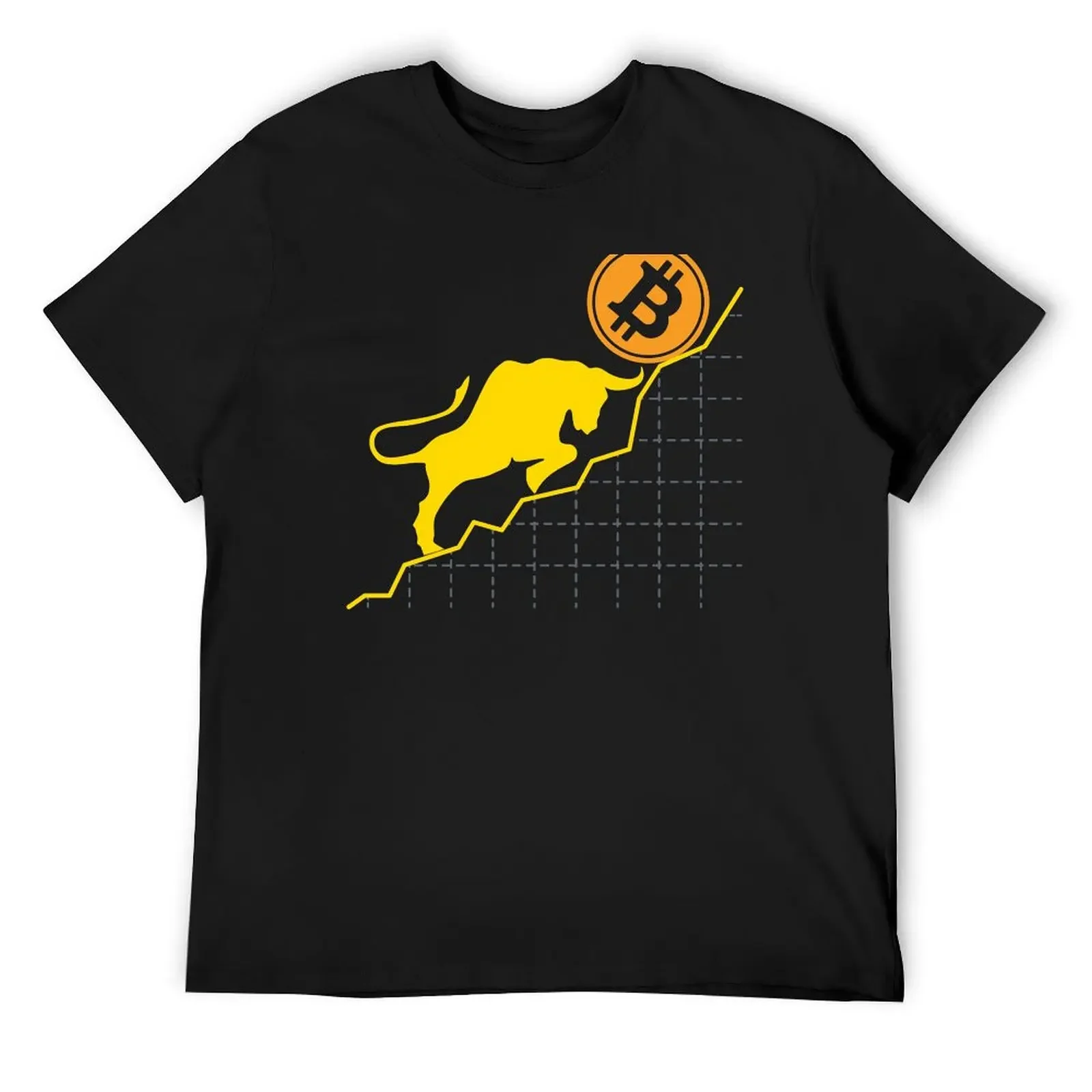 

Bitcoin Trader Crypto Asset Trader Bull Trend Art T-Shirt summer shirt new edition mens t shirt graphic