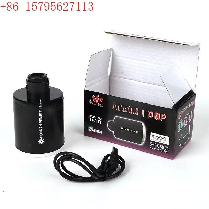 Máquina de fumar hookah USB, extractor de humo para bar, ventilador, herramienta grande para fumar, soplador de carbón