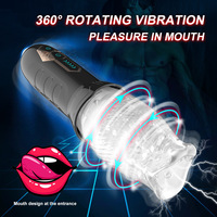 Verena Telescopic Rotation Masturbator Cup Vagina Masturbation Blowjob Adults Sex Toys for Men Male Piston Automatic Mastubator