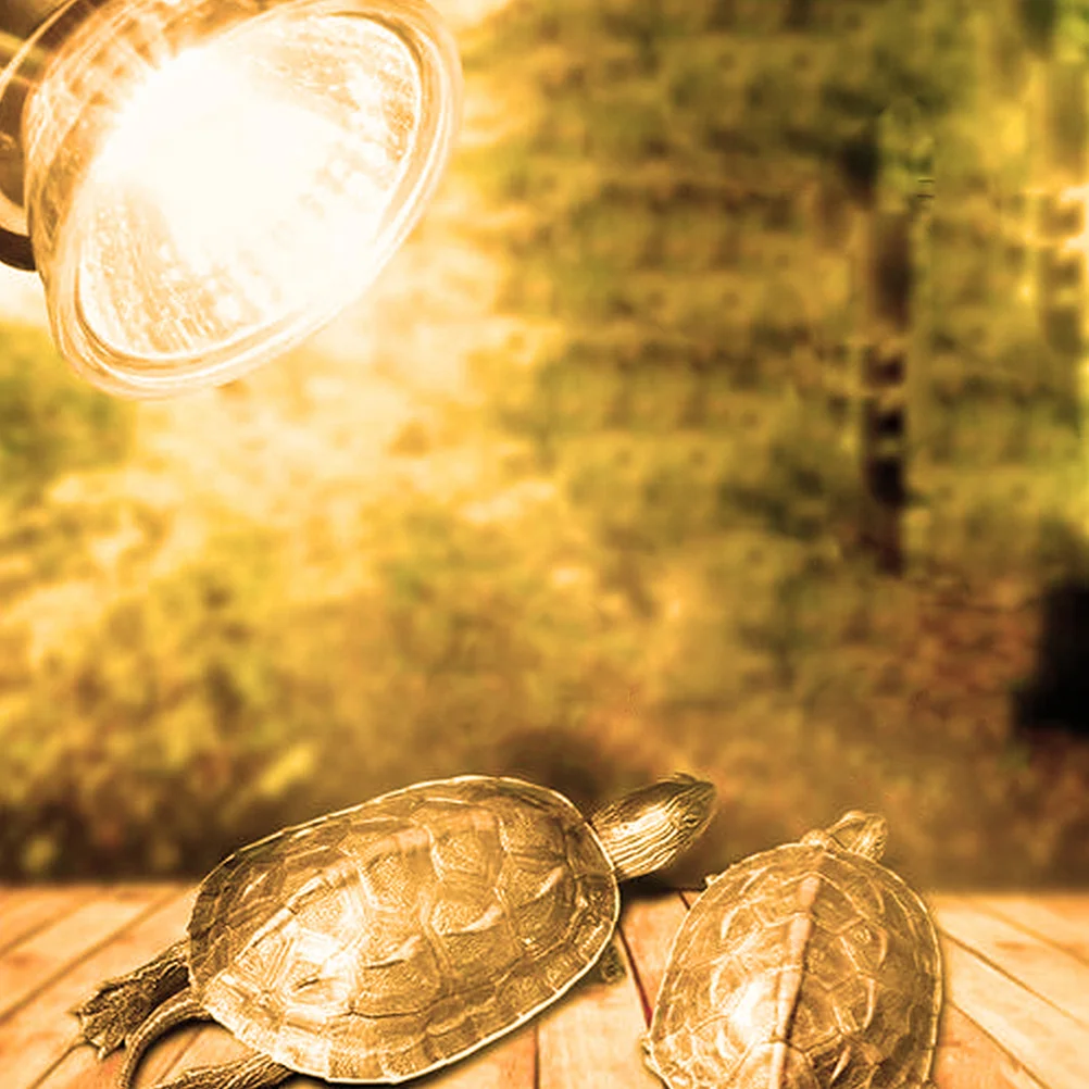 

3pcs Reptile Basking Lamp Full-Spectrum Heating Bulb For Turtles Uva Uv Light Calcium Pet Habitat Lighting