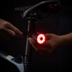 ROCKBROS Intelligent Sensing Brake LightsMountain Road Bike Night Riding Bicycle Tail Lights,Warning Lights,Riding Equipment